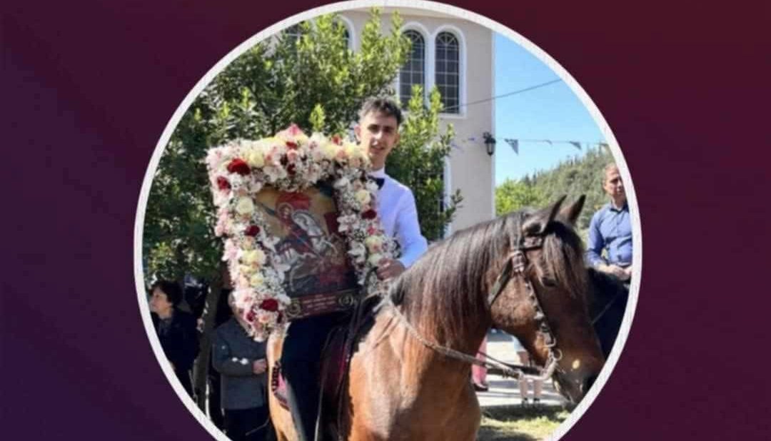 Με άλογα η περιφορά της εικόνας του Αγίου Γεωργίου στους Γόννους